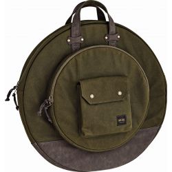 MEINL MWC22GR WAXED CANVAS, 22CYMBAL BAG, FOREST GREEN
