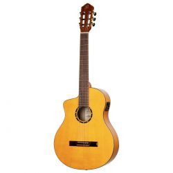 ORTEGA FLAMENCO GUITAR, ELECTRONIC, LEFT-HANDED RCE170F-L
