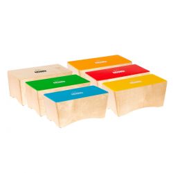 NINO PERCUSSION CLASS BONGO CAJON GROUP RHYTHM SET,6 UD NINOSET931