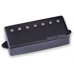 SEYMOUR DUNCAN J LOOMIS NECK PMT BLK 7STR