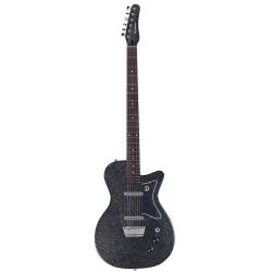 DANELECTRO BARITONE BLACK METALFLAKE