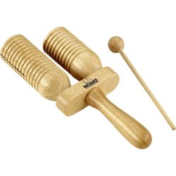 NINO PERCUSSION AGOGO MADERA NINO560