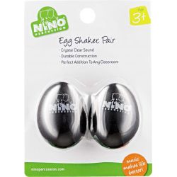 NINO PERCUSSION EGG SHAKER NEGRO NINO540BK-2