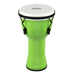 NINO PERCUSSION NINO-PMDJ-GR 8 SYNTHETIC DJEMBE, GREEN