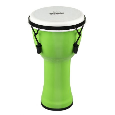 NINO PERCUSSION NINO-PMDJ-GR 8 SYNTHETIC DJEMBE, GREEN
