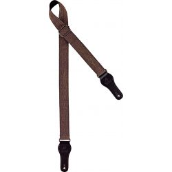 ORTEGA OCS-130U HIGHLAND UKELELE COTTON STRAP FADED BROWN