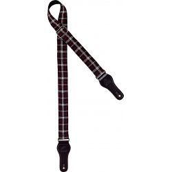 ORTEGA OCS-140U HIGHLAND UKELELE COTTON STRAP SCOTISH DRK