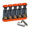 ORTEGA 5 PISTONS FINGER TRAINER ORANGE BLACK