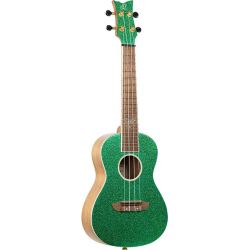 ORTEGA ELEMENT S. AC CONCERT UKELELE SPRCCATALPA GREEN