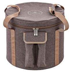 SONIC ENERGY CSBB12BR CRYSTAL SINGING BOWL BAG 12, BROWN