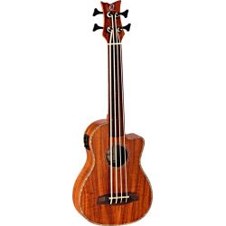 ORTEGA BAJO UKELELE CAIMAN-FL-GB FRETLESS