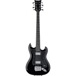 HAGSTROM ELEC. BASS. H8-II 8-STRING BASS - BLACK GLOSS - MA