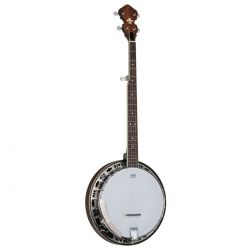 ORTEGA BANJO, ARMREST,WHISKEY BURST,24 BRACKETS OBJ300-WB