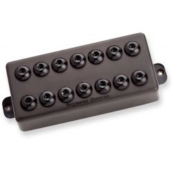 SEYMOUR DUNCAN 7STR INVADER NK PMT BLKMETAL