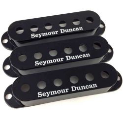 SEYMOUR DUNCAN S-COVER BLK (3) LOGO
