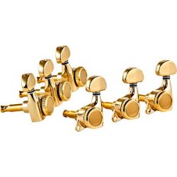 ORTEGA OTMLOCK33-GO GUIT. LOCKING MACH. 3+3, GOLD