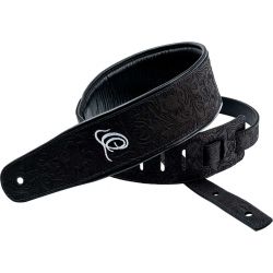 ORTEGA OSBY-1 GENUINE LEATHER STRAP BYZANTINE BLACK