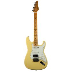 SUHR CLASSIC S ANTIQUE VINTAGE YELLOW MP HSS