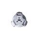 CARRY ON FOLDABLE USB MICROPHONE WHITE