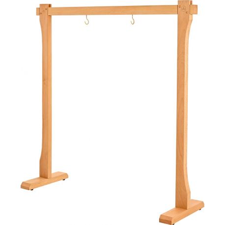SONIC ENERGY TMWGS-L GONG STAND, LARGE, BEECH WOOD