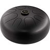 SONIC ENERGY STD1BK STEEL TONGUE DRUM, BLACK, A-MINOR: E4, D5