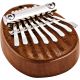 SONIC ENERGY KL8MINI MINI KALIMBA C MAJOR 8-NOTES, SAPELE