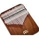 SONIC ENERGY KL2101S SOLID KALIMBA C MAJOR 21-NOTES, BLCK WALNT