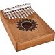 SONIC ENERGY KL1008H SOUNDHOLE KALIMBA, 10 NOTES, MAHOGANY