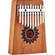 SONIC ENERGY KL1008H SOUNDHOLE KALIMBA, 10 NOTES, MAHOGANY