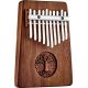 SONIC ENERGY KL1001TOL SOLID KALIMBA, 10 NOTES, TREE OF LIFE