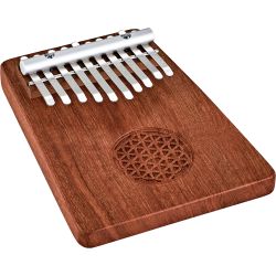 SONIC ENERGY KL1002FOL SOLID KALIMBA, 10 NOTES, FLOWER OF LIFE