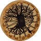 SONIC ENERGY HOD15-TOL NATIVE AMER. HOOP DRUM, 15,TREE OF LIFE