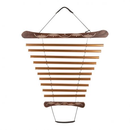 SONIC ENERGY MFC10GMAB MED.FLOW CHIME,35,440 HZ,G MAJ, BRNZ