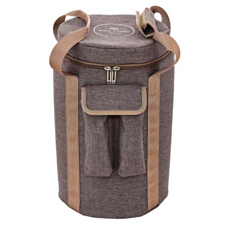 SONIC ENERGY CSCB7BR CRYSTAL SINGING CHALICE BAG 7, BROWN